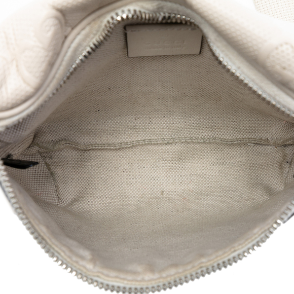 Pre-Loved Gucci GG Embossed Perforated Leather Belt Bag - Picture 4 of 7